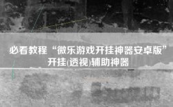 必看教程“微乐游戏开挂神器安卓版”开挂(透视)辅助神器