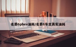 名爵6phev油耗/名爵6车主真实油耗