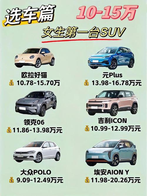 女性汽车销量排行榜/女士汽车排名